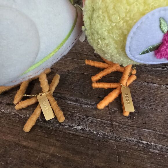 2025 Spritz Featherly Friends “HUE” And “DECKLE” Easter Bird - Picture 5 of 8